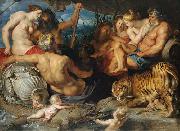 Peter Paul Rubens Die vier Flxsse des Paradieses oil painting on canvas